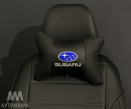 Подушка кісточка з логотипом Subaru
