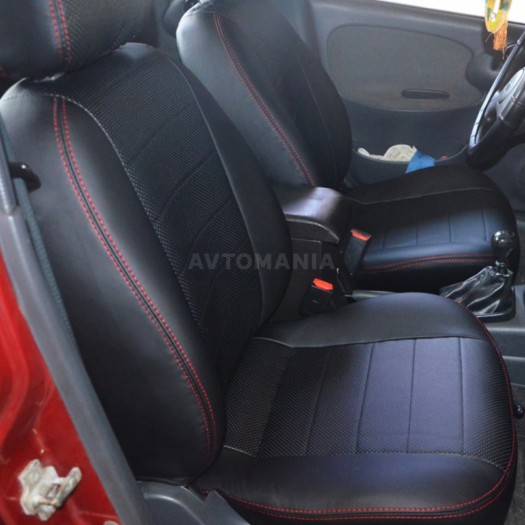 Avtomania Авточехлы Titan для Renault Megane 3 хетчбек 40/60 (2008-2015), одинарная строчка - Картинка 2