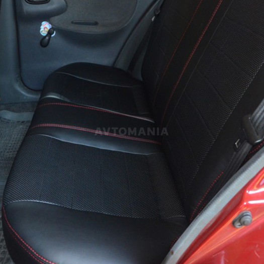 Avtomania Авточехлы Titan для Renault Megane 3 хетчбек 40/60 (2008-2015), одинарная строчка - Картинка 5