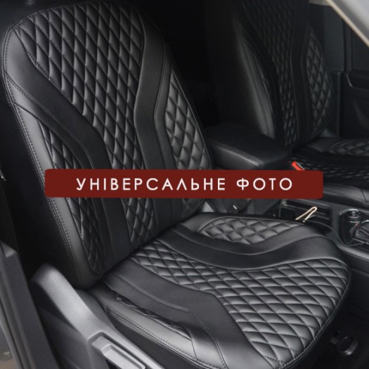 Avtomania Авточехлы экокожа Cayman для Renault Megane 3 хетчбек 40/60 (2008-2015) - Картинка 2