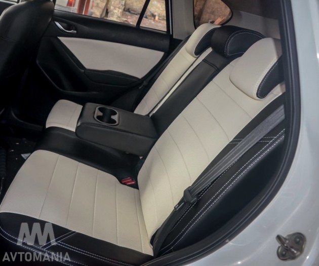 Avtomania Авточехлы Titan для Mazda 3 седан (2010-2014), двойная строчка - Картинка 10