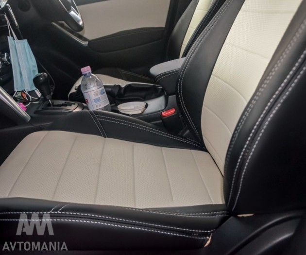 Avtomania Авточохли Titan для Honda HR-V 2 (2015-2021) USA, подвійна стрічка - Заображення 11