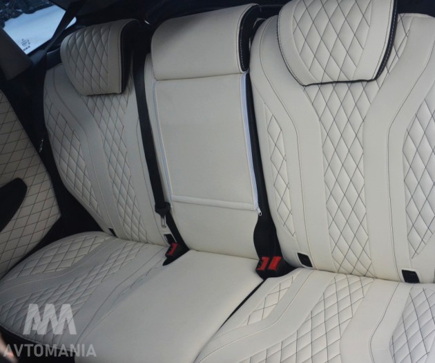 Avtomania Авточехлы экокожа Cayman для BMW X5 E70 (2010-2013) - Картинка 12