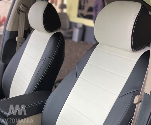 Avtomania Авточохли Titan для HYUNDAI Elantra 6 (AD) restyling седан спинка 40/60 (з 2018) , одинарна стрічка - Заображення 3