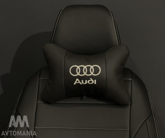 Avtomania Подушка кісточка з логотипом Audi  - Картинка 1