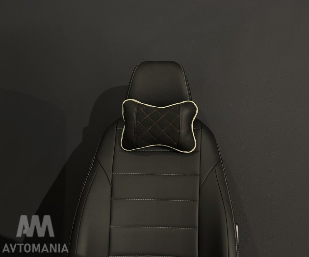 Avtomania Подушка кісточка з логотипом Mercedes  - Картинка 2