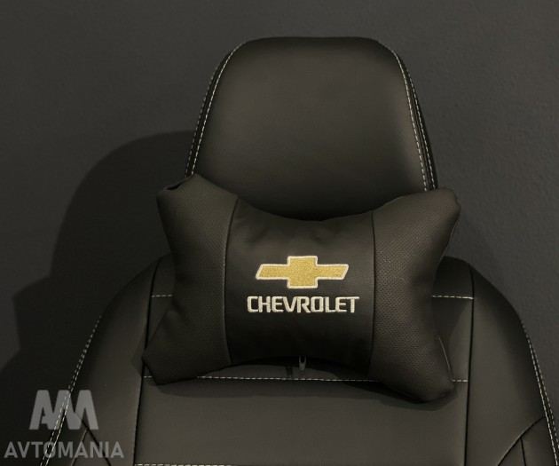 Avtomania Подушка кісточка з логотипом Chevrolet  - Картинка 1