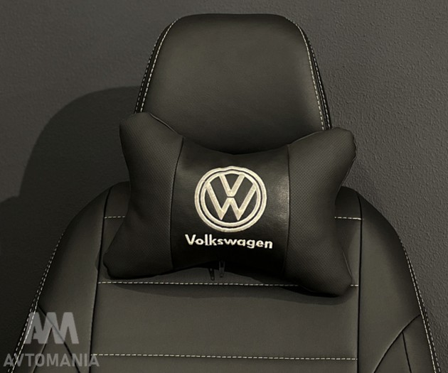 Avtomania Подушка кісточка з логотипом Volkswagen  - Картинка 1