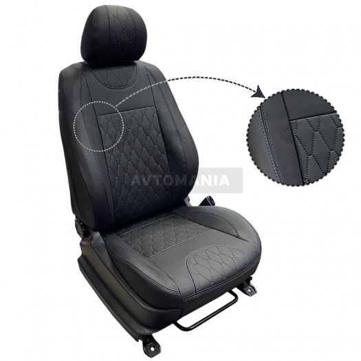 Cobra Комплект чохлів екошкіра для Seat Toledo IV  2012- Comfort - Заображення 1