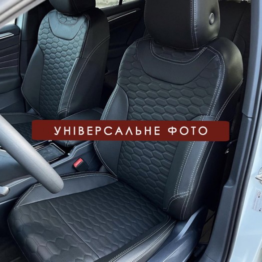 Cobra Комплект чохлів екошкіра для Dacia Logan MCV 2 Comfort - Заображення 7