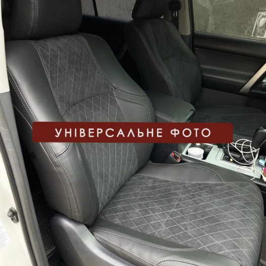 Cobra Комплект чехлов экокожа с алькантарой для Dacia Logan 2 Comfort - Картинка 2