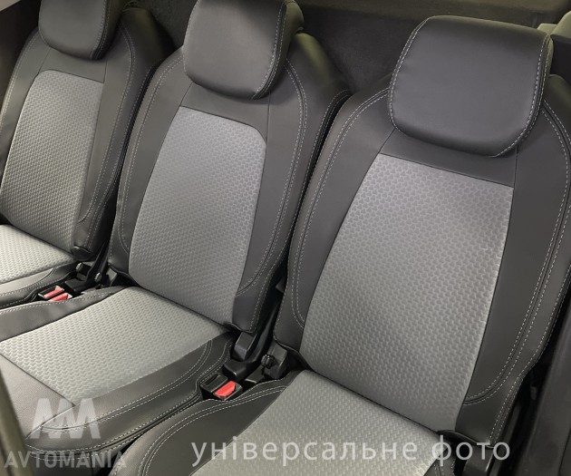 Cobra Комплект чохлів екошкіра з тканиною для Honda CR-V (V) 2016- Comfort - Заображення 12