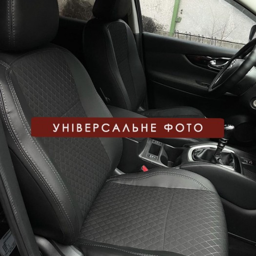 Cobra Комплект чехлов экокожа с тканью для Chevrolet AVEO T255 2007-2013 Comfort - Картинка 6