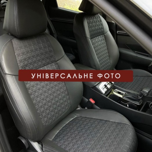 Cobra Комплект чохлів екошкіра з тканиною для Jeep Cherokee KL 2013- Comfort - Заображення 2