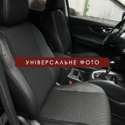 Cobra Комплект чохлів екошкіра з тканиною для Jeep Cherokee KL 2013- Comfort - Заображення 6