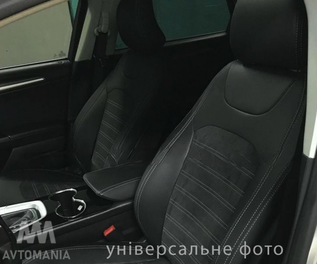 Cobra Комплект чохлів екошкіра з алькантарой для Renault Clio Simbol 2002-2012 Comfort + - Заображення 4