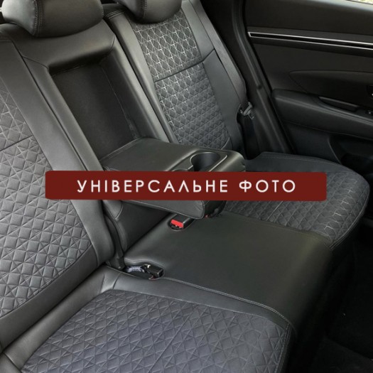 Cobra Комплект чохлів екошкіра з тканиною для Mitsubishi Pajero Sport III (2016- ) Comfort - Заображення 5