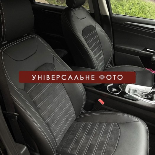 Cobra Комплект чохлів екошкіра з алькантарой для Mercedes Smart Fortwo III 1+1 (2014- ) Comfort + - Картинка 2