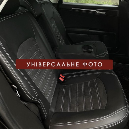 Cobra Комплект чохлів екошкіра з алькантарой для Mercedes Smart Fortwo III 1+1 (2014- ) Comfort + - Картинка 4