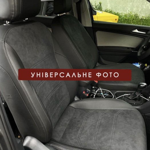 Cobra Комплект чохлів екошкіра з алькантарой для Mercedes-Benz Smart Fortwo II (451) (2007-2014) Comfort + - Заображення 6