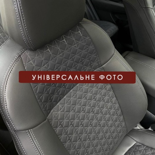 Cobra Комплект чохлів екошкіра з тканиною для Mercedes-Benz Smart Fortwo II (451) (2007-2014) Comfort - Картинка 3