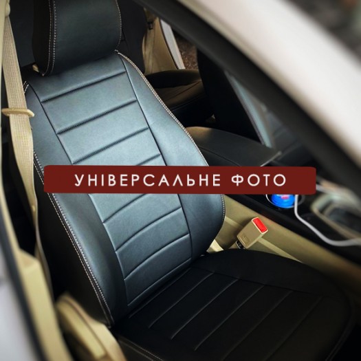 Avtomania Авточохли Titan для Ford Mustang 6 (2015-2022), одинарна стрічка - Картинка 2