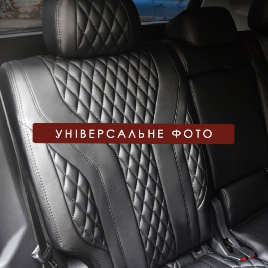 Avtomania Авточохли екошкіра Cayman для Ford Mustang 6 (2015-2022) - Картинка 3