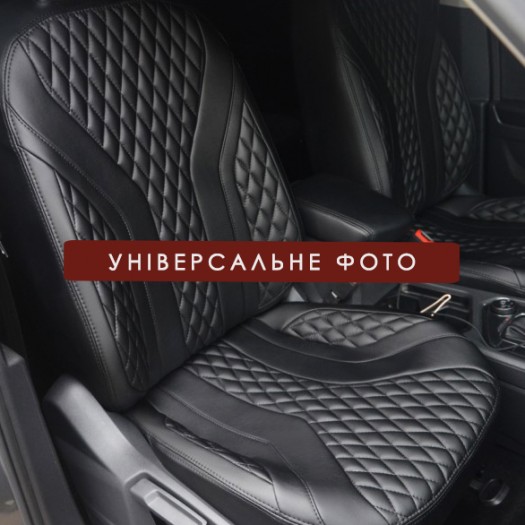 Avtomania Авточохли екошкіра Cayman для Jeep Cherokee KJ (2001-2008) - Заображення 2