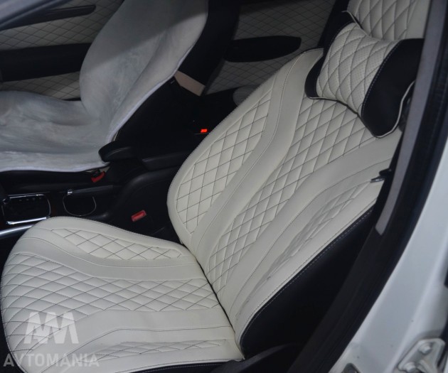 Avtomania Авточехлы экокожа Cayman для Volkswagen Jetta 6 седан (з 2011) - Картинка 11