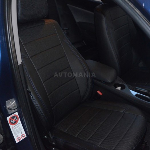Avtomania Авточохли Titan для BMW X1 E-84 (2009-2015), подвійна стрічка - Заображення 2