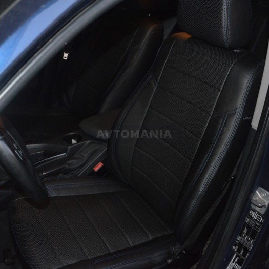 Avtomania Авточохли Titan для BMW X1 E-84 (2009-2015), подвійна стрічка - Заображення 3