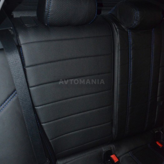 Avtomania Авточохли Titan для BMW X1 E-84 (2009-2015), подвійна стрічка - Заображення 5