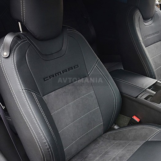 MW Brothers Авточехлы Leather для Chevrolet Camaro V (2009-2015) - Картинка 3