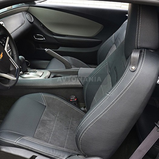 MW Brothers Авточохли Leather для Chevrolet Camaro V (2009-2015) - Заображення 5