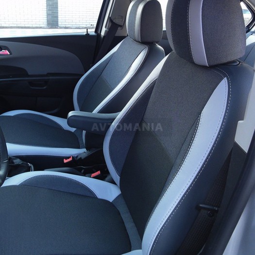 MW Brothers Авточохли Premium для Chevrolet Aveo T-300 (2012-2019) - Заображення 2