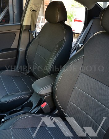 Фото 1 Шкіряні авточохли Premium Style для BMW X1 (F48) (2015-н.